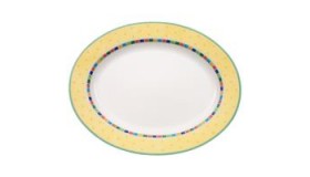 Twist Alea Limone Oval Platter Lg